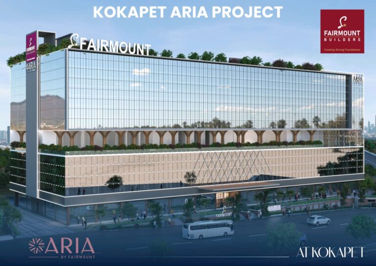 The Aria by Fairmount, Kokapet Hyderabad | Premium Retail Shops & Grade-A Office Spaces